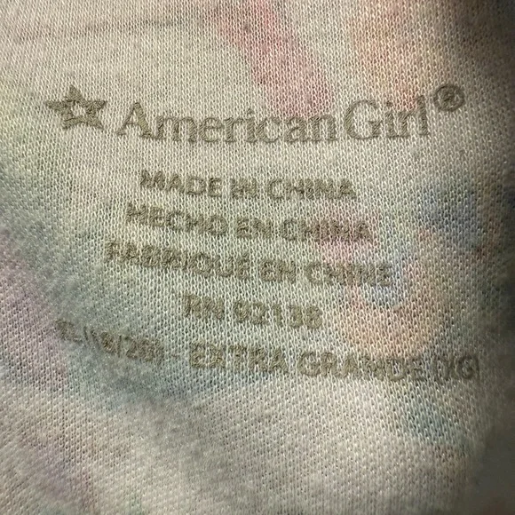 American Girl Doll LEA'S tropical Romper pjs PAJAMAS Size Xl (18-20) - Picture 5 of 9